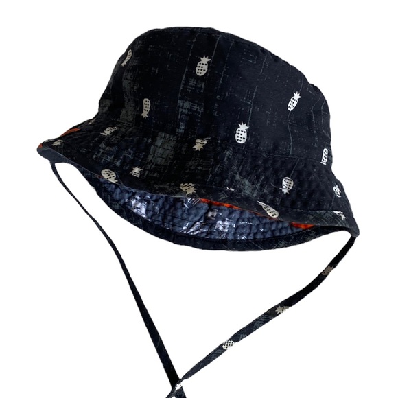 Souris Mini Reversible Bucket Hat Pineapple Print Size 12-24 Months - Picture 7 of 8